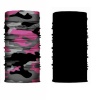 Face-Neck Warmer Bandana Face Shield Pink and Black Set of 2 Photo