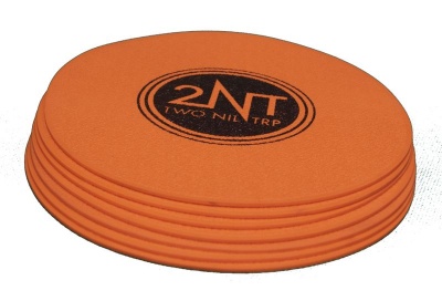 2NT Orange Flat Disc set of 10 10 Inch