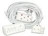 Everlotus Extension Cord 15M Bundle With 4 Way Multiplug And 1 Adapter Photo