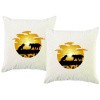 PepperSt – Scatter Cushion Cover Set – African Savana Landscape Photo