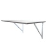 SpaceSave Fold Down Wall Mounted Study Desk Table 73x53cm Photo