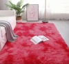 Large Premium Fluffy Carpet/Rug - Maroon Mix Photo