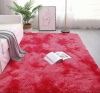 Large Premium Fluffy Carpet/Rug - Maroon Mix Photo