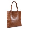 NUVO Isola Genuine Leather Shopper Handbag Tan Photo