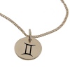 Gemini Star Sign 10mm Rose Gold Necklace Photo