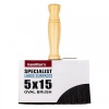 Hamiltons Specialist Oval Paint Brush - 50mm x 150mm Photo