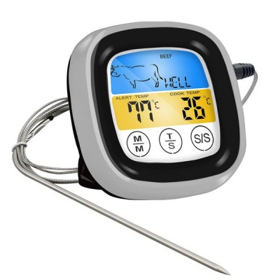 Photo of Lifespace 300deg Touch Screen Digital Thermometer with timer & probe