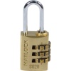 Matlock 20Mm Brass Combination Padlock 3 Dials Photo