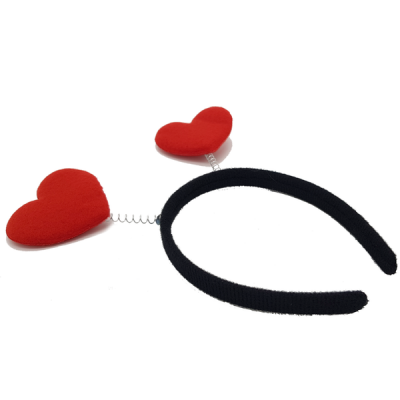 Photo of BUFFTEE Valentines day Hearts Hat Alice-Band