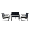 Relax Furniture Urban 4 Piece Patio Set Photo