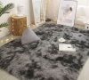 Large Premium Fluffy Carpet/Rug - Mix Gray Photo