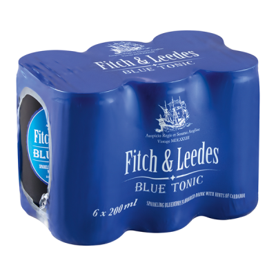 Fitch Leedes Fitch Leedes Blue Tonic 6 x 200ml