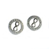 Silver Infinity Cubic Earing Photo