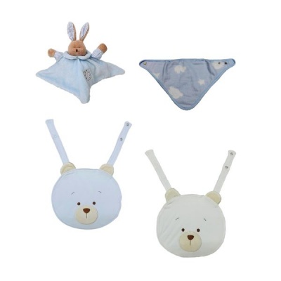 FlybyFly Baby 4 Piece Gift Combo Blue
