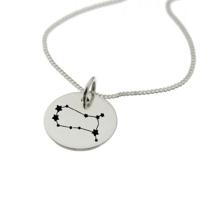 Photo of Gemini Constellation Sterling Silver Necklace