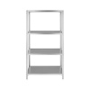 Fine Living - 4 Layer Shelf In Galvanished Steel Photo