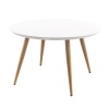 George Mason George & Mason - Blonde Round Wooden Dining Table Photo
