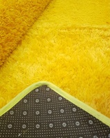 Exclusive Yellow Premium Fluffy CarpetRug