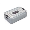 Troika Lunchbox XL with Clip-Lock and Food To Go Motif - XL Aluminium Photo