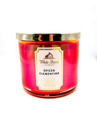 Photo of Bath Body Works Bath & Body Works Spiced Clementine 3-Wick Scented Candle