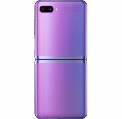 Photo of Samsung Galaxy Z Flip Purple Cellphone