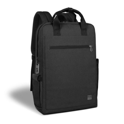 Photo of WiWU Pioneer Laptop Backpack Case With Padlock Unlocking System Black