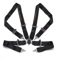 Seat Belt Harness 4 Point 3 Safety Camlock Quick Release