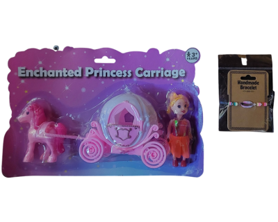Enchanted Princess Carriage and Bracelet