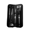 LMA Stainless Steel 3 Piece Braai Master Utensil Set in Carry Bag Photo