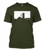 Jozi Streets T-Shirt Olive Green – White Photo