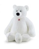 Trudi Classic Bear White Franco Plush - Maxi Jumbo 128cm Photo