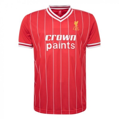 Photo of Liverpool FC Adults Retro 1982 Home Shirt Red