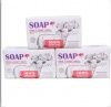 Pack of 3 Hanbolly Rose Goat's Milk Soap 100 % Natural Photo
