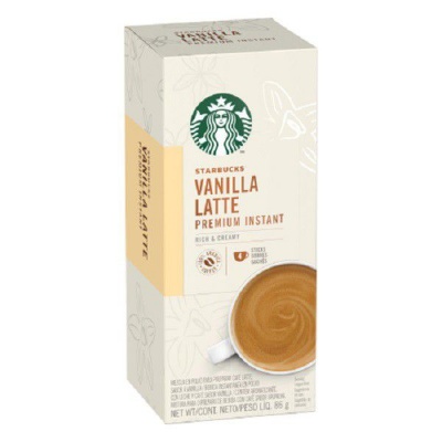 Photo of Starbucks Vanilla Latte Sticks - 86g Box