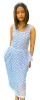 Cassie Dee White Lace Pocket Midi Dress Photo