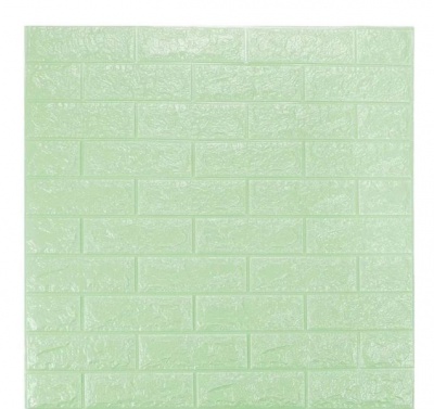 10 Piece 3D Wall Self Adhesive Waterproof Wallpaper Panel lime