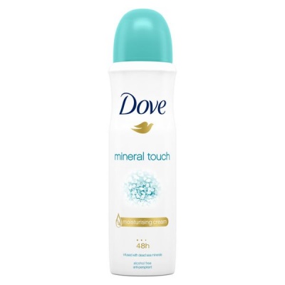 Dove Mineral Touch Antiperspirant Deodorant Body Spray 150ml