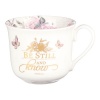 Christian Art Gifts Be Still And Know Pink Butterfly - Ceramic Mug Photo