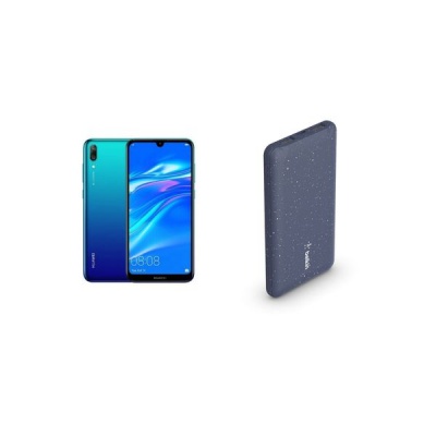 Photo of Huawei Y7 Pro 2019 Blue Belkin 10000mAh Powerbank Cellphone