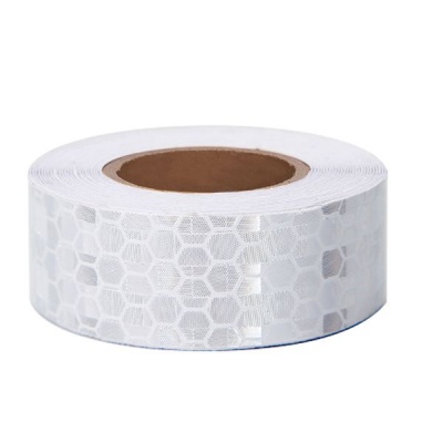 Photo of Mix Box 25m x 5cm Vehicle Safety Warning Conspicuity Tape Reflective Sticker Silver