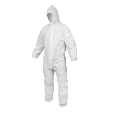 Photo of Coverall 50gsm Disposable Chemical Protection Suit Pack of 10