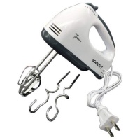 Super 7 Speed Hand Mixer with Two Dough Hooks
