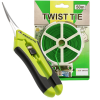 Twist Tie 50m Garden Wire with ProCut Pruning Scissors Straight Blade Photo