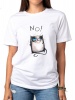 PepperSt Boyfriend T-Shirt – No! Cat Photo