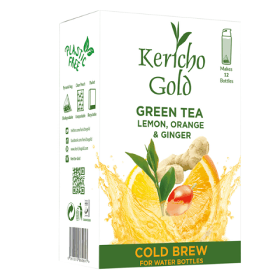 Photo of Kericho Gold : Cold Brew – Green Tea with Lemon Orange Green and Ginger