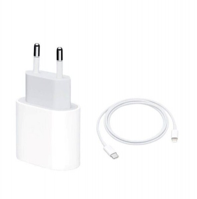 18w USB C Power Adaptor Lightning Cable for iPhone 1212Pro12 Pro MAX