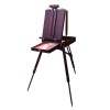 HEARTDECO Wooden Adjustable Sketch Box Tripod Easel Photo