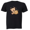 Glitter Christmas Teddy & Bauble - Kids T-Shirt Photo