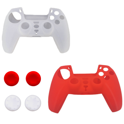 2 Pack Smooth Silicone Case BN20 With Finger Grips for PS5 Controller