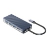 Orico 8 Port 3 X Usb3.0|1 X Rj45|1 X Hdmi|1 X Type-c|1 X Tf/sd Hub Photo